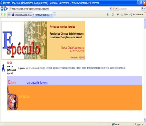 Portada de la revista