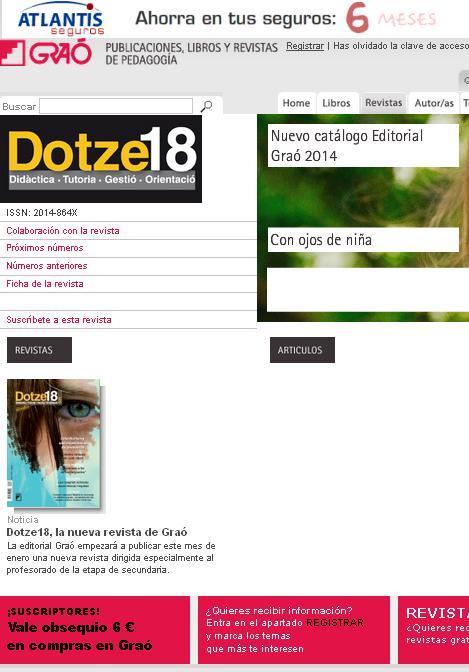 Portada de la revista