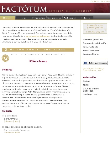 Portada de la revista