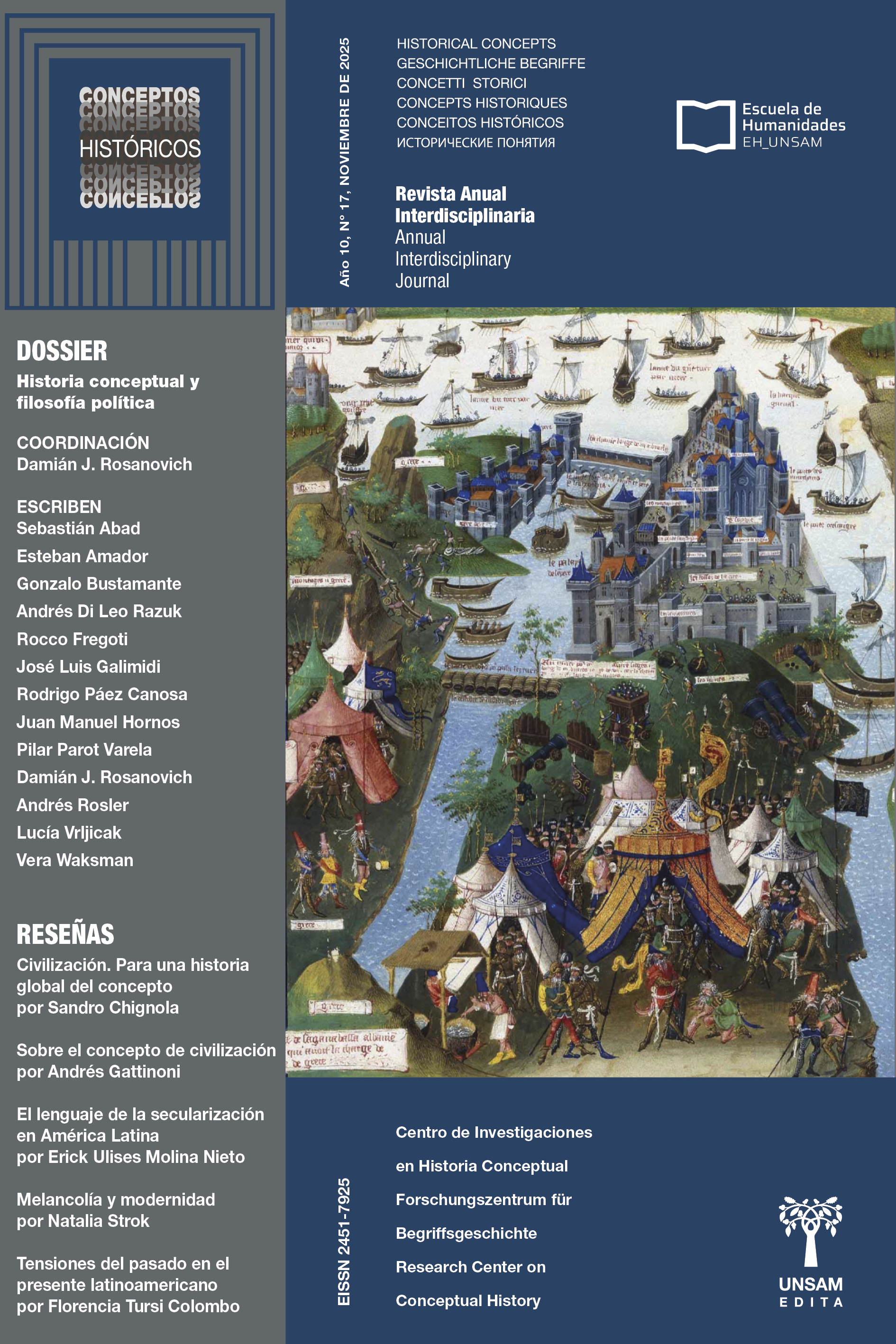 Portada de la revista