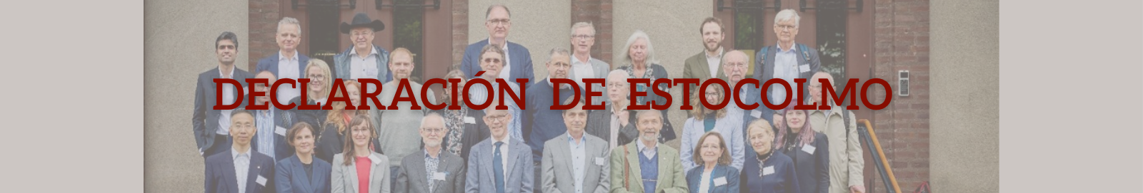 Imagen sobre Declaración de Estocolmo